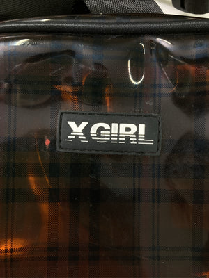 X-GIRL/エックスガール/ショルダーバッグ/バッグ/ブラウン