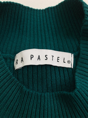 ニット/セーター/トップス/グリーン/M-L