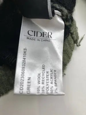 CIDER/サイダー/ニット/セーター/トップス/カーキ/S