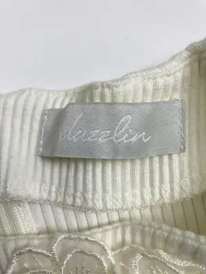 dazzlin/ダズリン/Tシャツ/カットソー/トップス/ホワイト/F