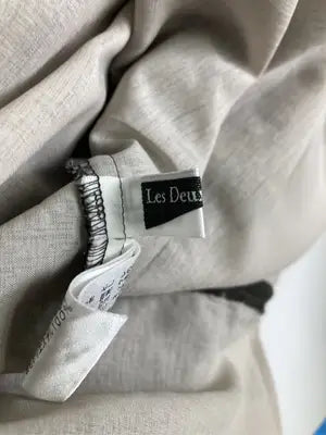 les Deuk Magots/Tシャツ/カットソー/トップス/ブラック/M  バスト79～87　身長154～162