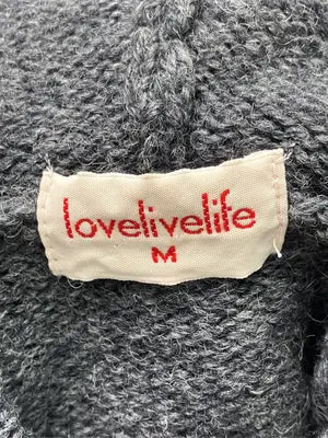 lovelivelife/パーカー/トップス/グレー/M