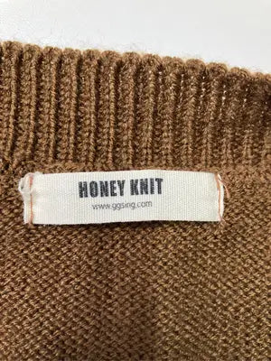 HONEY KNIT/カーディガン/ボレロ/トップス/ブラウン