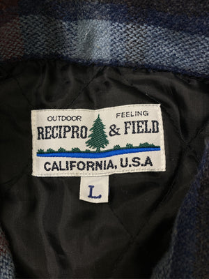 シャツ/ブラウス/トップス/ブルー/L