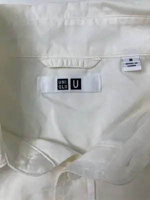 UNIQLO U/ユニクロユー/シャツ/ブラウス/トップス/ホワイト/M