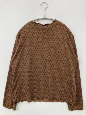 Tシャツ/カットソー/トップス/ブラウン