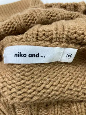 niko and .../ニコアンド/ニット/セーター/トップス/ブラウン/3