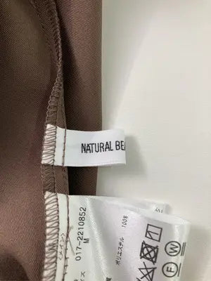 NATURAL BEAUTY BASIC/ナチュラルビューティーベーシック/シャツ/ブラウス/トップス/ブラウン/M