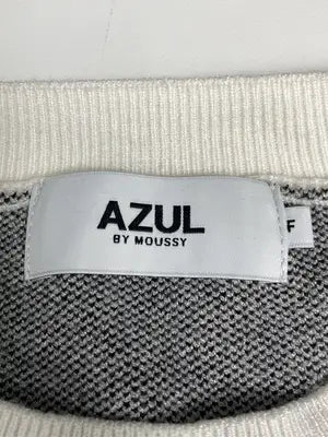 AZUL by MOUSSY/アズールバイマウジー/ニット/セーター/トップス/グレー/FREE