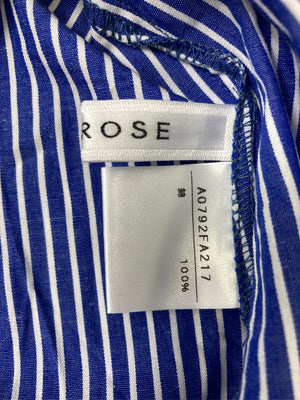 MELROSE/メルローズ/シャツワンピース/ワンピース/ドレス/ブルー