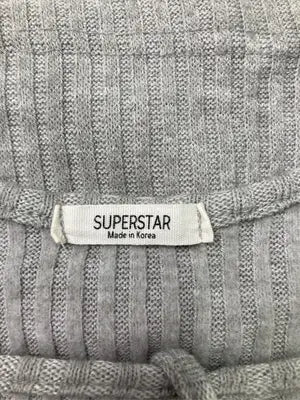 SUPERSTAR/スーパースター/ニット/セーター/トップス/グレー
