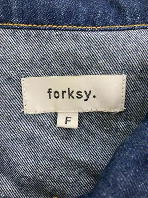 forksy./フォルクシー/シャツ/ブラウス/トップス/ブルー/F