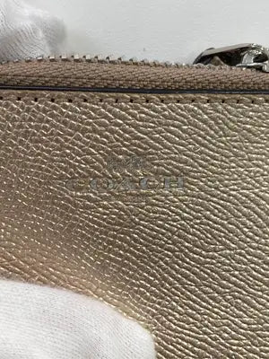 COACH/コーチ/パスケース/財布/小物/ゴールド