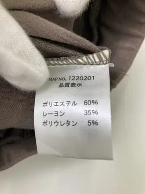 n,/エヌコンマ/その他パンツ/パンツ/ブラウン/L