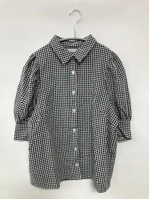 continuer de NICE CLAUP/コンティニューデナイスクラップ/シャツ/ブラウス/トップス/ブラック