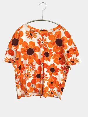 ZARA/ザラ/Tシャツ/カットソー/トップス/オレンジ/USA S