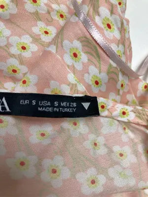 ZARA/ザラ/ワンピース/ワンピース/ドレス/ピンク/S