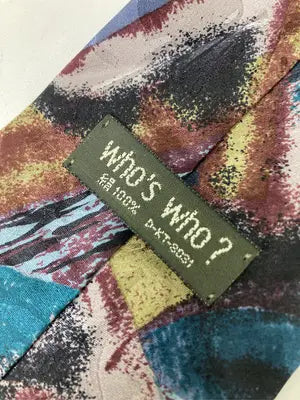 who's who?/ネクタイ/ファッション雑貨/ネイビー