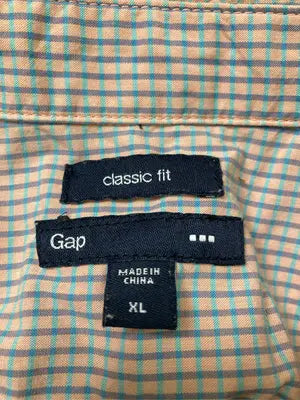 GAP/ギャップ/シャツ/ブラウス/トップス/オレンジ/XL