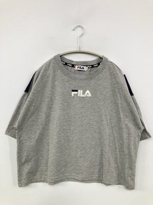 FILA/フィラ/Tシャツ/カットソー/トップス/グレー/M