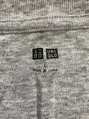 UNIQLO/ユニクロ/Tシャツ/カットソー/トップス/グレー/L