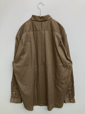 BACK NUMBER/バックナンバー/シャツ/ブラウス/トップス/ブラウン/X-LARGE