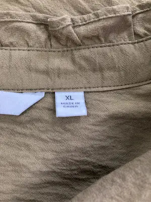 UNIQLO/ユニクロ/シャツ/ブラウス/トップス/ブラウン/XL