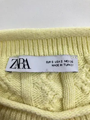 ZARA/ザラ/ベスト/トップス/イエロー/EUR S