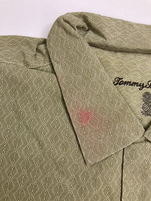 シャツ/ブラウス/トップス/グリーン/L