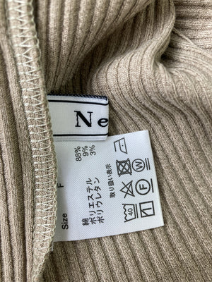 Neuna/ヌナ/ノースリーブ/トップス/ブラウン/F