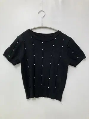 ニット/セーター/トップス/ブラック