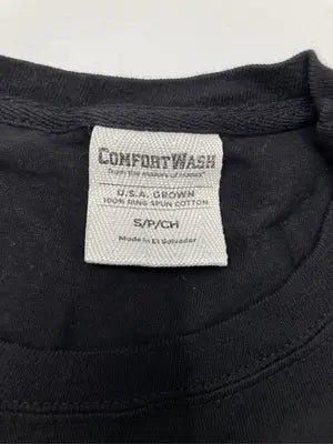 COMFORT WASH/Tシャツ/カットソー/トップス/ブラック/S