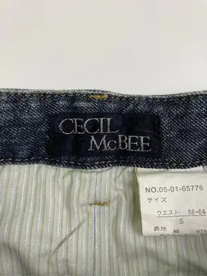 CECIL McBEE/セシルマクビー/デニムスカート/スカート/ブルー/S  ウエスト58～64