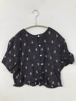 シャツ/ブラウス/トップス/ブラック/MEDIUM