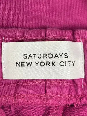 SATURDAYS NEW YORK CITY/サタデーズニューヨークシティ/スウェットパンツ/パンツ/ピンク/XS