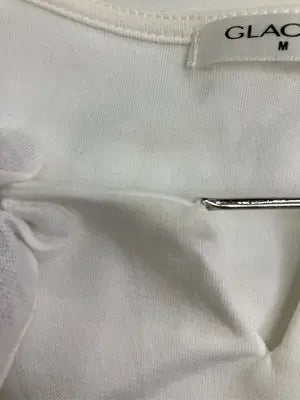 GLACIER/グラシア/Tシャツ/カットソー/トップス/ホワイト/M