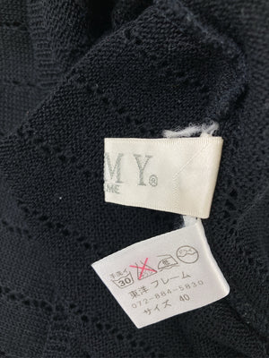 TAMY/カーディガン/ボレロ/トップス/ブラック/40