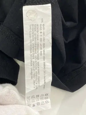 ZARA/ザラ/Tシャツ/カットソー/トップス/ブラック/EUR L