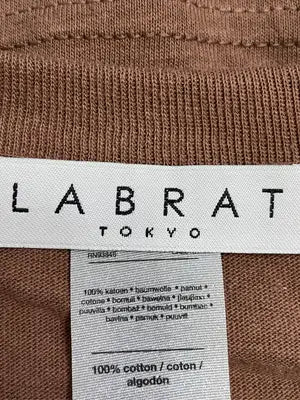 LABRAT/Tシャツ/カットソー/トップス/ブラウン/L