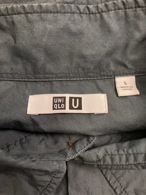 UNIQLO/ユニクロ/シャツ/ブラウス/トップス/グレー/L