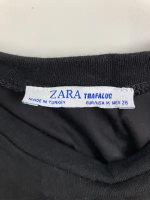ZARA/ザラ/Tシャツ/カットソー/トップス/ブラック/M