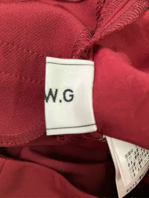 W.W.G/フーズフーギャラリー/その他パンツ/パンツ/レッド/F