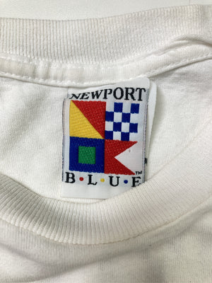 NEWPORT B.L.U.E/Tシャツ/カットソー/トップス/ホワイト/LARGE