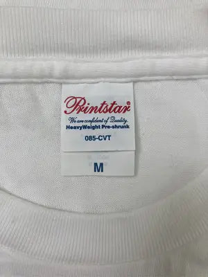 Printstar/プリントスター/Tシャツ/カットソー/トップス/ホワイト/M