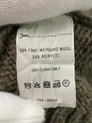 OOBE BRAND/ニット/セーター/トップス/カーキ/XL