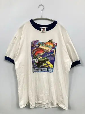 ONEITA/オニータ/Tシャツ/カットソー/トップス/ホワイト/XL