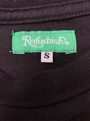 Refurbish/リファービッシュ/スウェット/トップス/ブラック/S