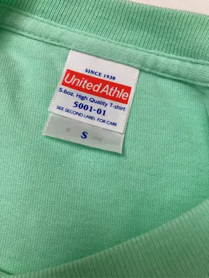 United Athle/ユナイテッドアスレ/Tシャツ/カットソー/トップス/ライトグリーン/S