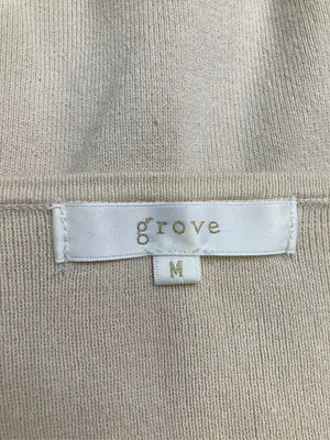 grove/グローブ/ニット/セーター/トップス/ベージュ/M