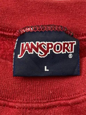 JANSPORT/ジャンスポーツ/スウェット/トップス/レッド/L